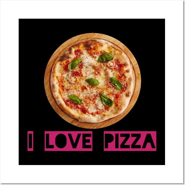 I love pizzas Wall Art by pmeekukkuk